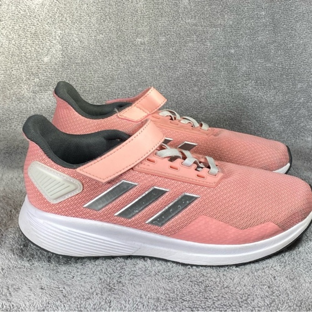 Adidas Cloud form Shoes Girls Size 3 Pink Sneakers‎